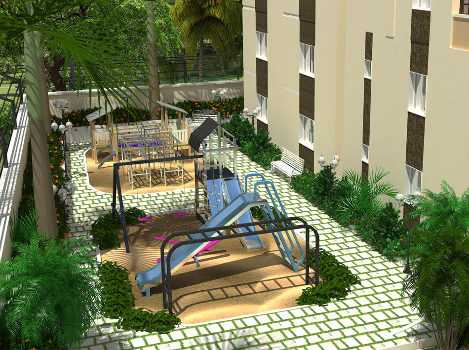 Children Play Area at OMR Flats