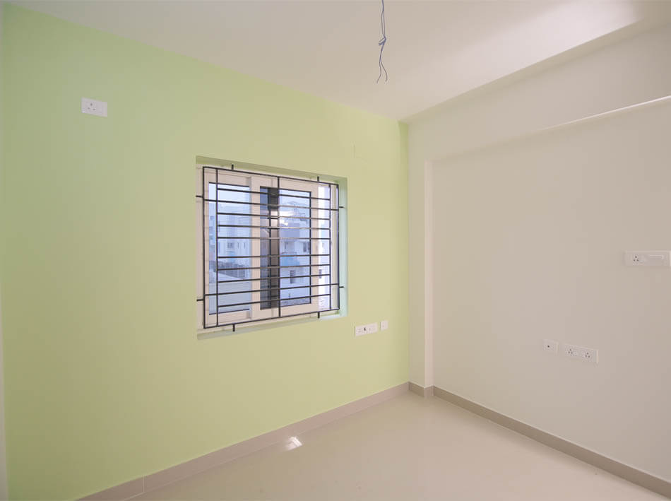 Living Hall at OMR Flats